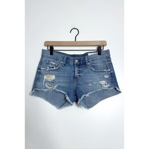 RAG & BONE Cut-Off Denim Shorts